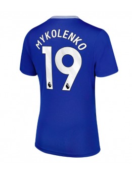 Everton Vitaliy Mykolenko #19 Heimtrikot für Frauen 2024-25 Kurzarm